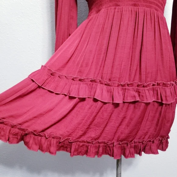 NEW Altar'd State boho hippie Fall holiday glam party short dress XS - Picture 9 of 10